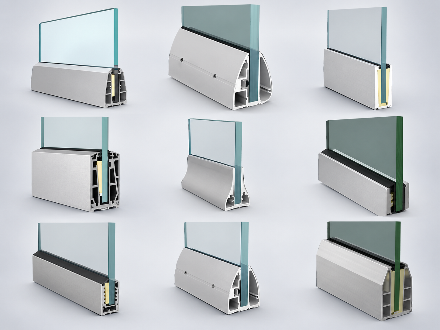 Glass Balcony Profiles